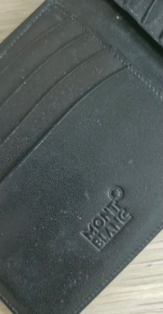 Cartera Mont Blanc Negra