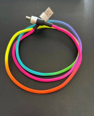 Cable USB C Arcoíris