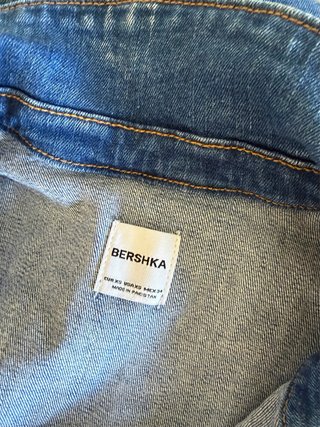 Mono vaquero azul