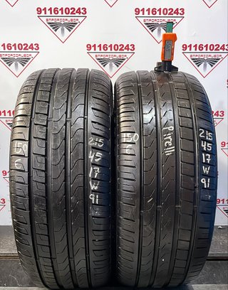 215 45 17 W PIRELLI RUEDA SEMINUEVA OFERTA