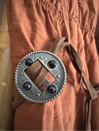 Vestido con cinturón