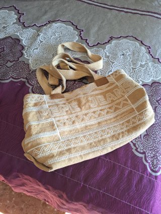 Bolso Bandolera Pepe Jeans Beige