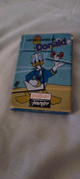 Baraja Cartas Donald Las Mil Caras