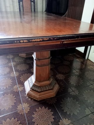 Mesa comedor madera antigua grande