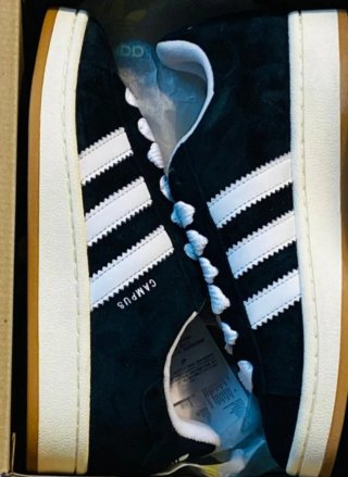 Zapatillas Adidas Campus Negras t38