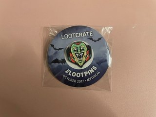 Pin Loot Crate Drácula Mythical Oct 2017