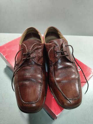 Zapatos Fluchos Marrones piel