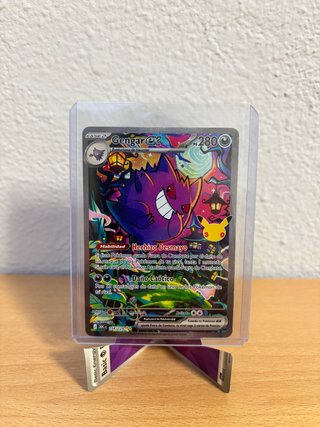 Carta Pokémon Gengar ex SAR. 30 aniversario