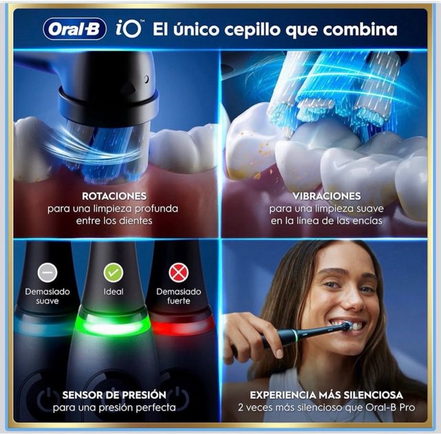 Cepillo Eléctrico Oral-B iO 9N Black SIN ESTRENAR