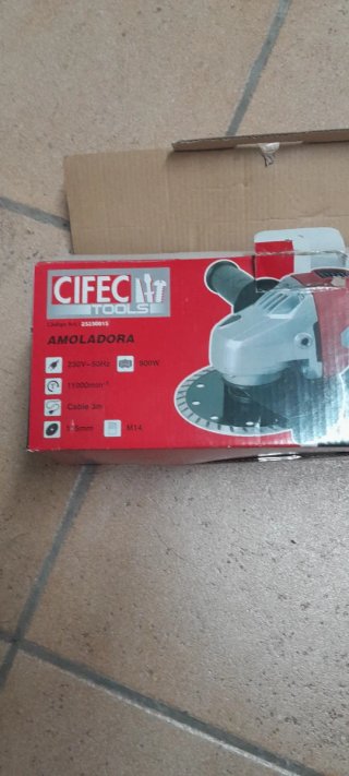 Amoladora Eléctrica CIFEC 115mm