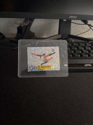 Cromo Panini Brillante de Fútbol