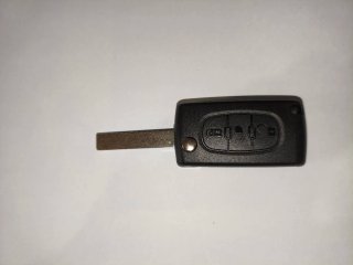 Llave peugeot 3 botones