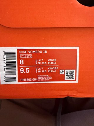 Zapatillas Nike Vomero 18 41