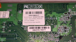 Scheda Video Nvidia Geforce FX5200 128Mb Ddr AGP