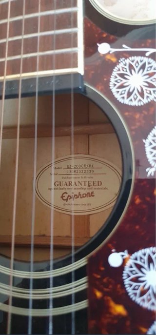 Guitarra Acústica Epiphone EJ-200CE