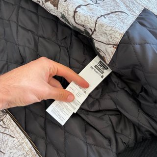 Casaco Carhartt Realtree Camuflado Tamanho M