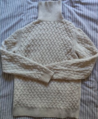 Jersey Emidio Tucci Cuello Alto Lana Talla XL