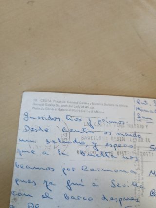 Postal Antigua de Ceuta (1971)