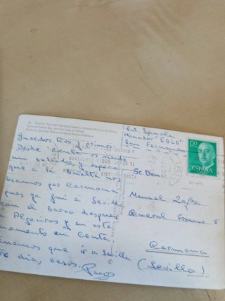 Postal Antigua de Ceuta (1971)