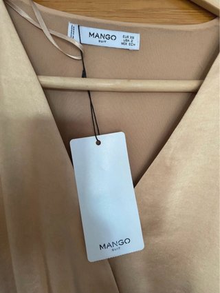 Vestido Largo de Fiesta Mango