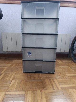 Cajonera de Plástico con 5 Cajones