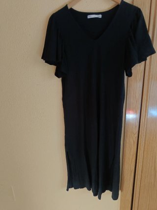 Vestido negro verano mujer