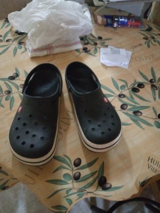 Sandalias Crocs Negras Talla 45