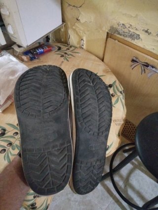 Sandalias Crocs Negras Talla 45