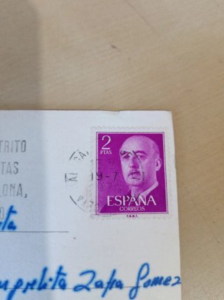 Postal Antigua Málaga - Plaza de la Marina