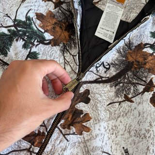 Casaco Carhartt Realtree Camuflado Tamanho XL