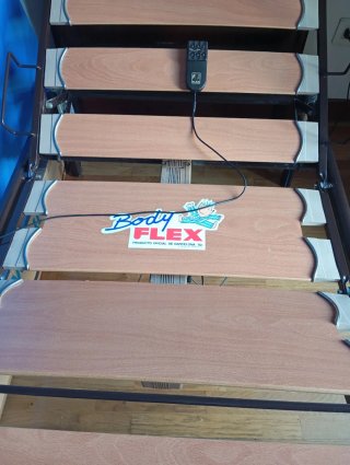 Cama Articulada Metálica y Colchón Antiescaras