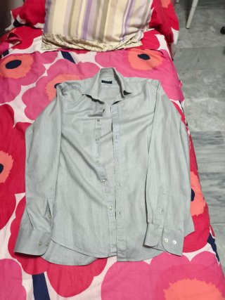 Camisa Zara Man gris
