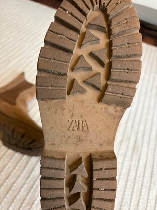 Botines Zara Marrones Talla 36