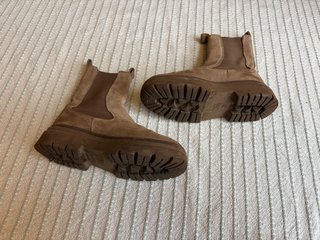 Botines Zara Marrones Talla 36