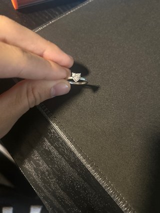 Anillo Pandora con Corazón real