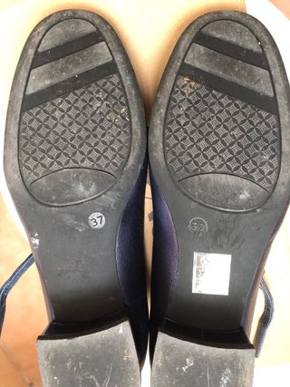 Zapatos merceditas de piel