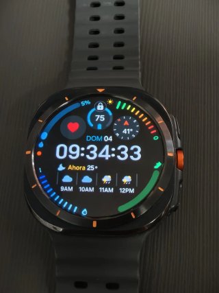 Samsung Galaxy Watch Ultra Negro/Naranja
