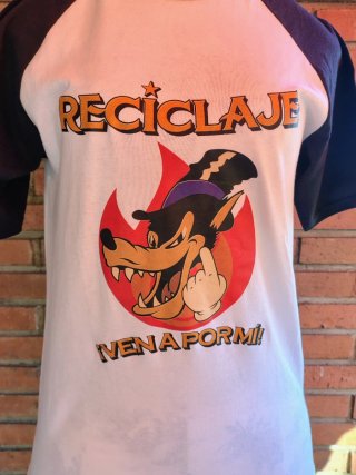 Camiseta de la banda "Reciclaje" . Ven A Por Mí.
