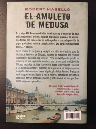 EL AMULETO DE MEDUSA. Robert Masello.