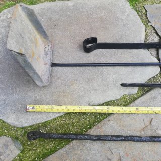 Set de 4 Utensilios para Chimenea o Barbacoa