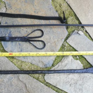 Set de 4 Utensilios para Chimenea o Barbacoa