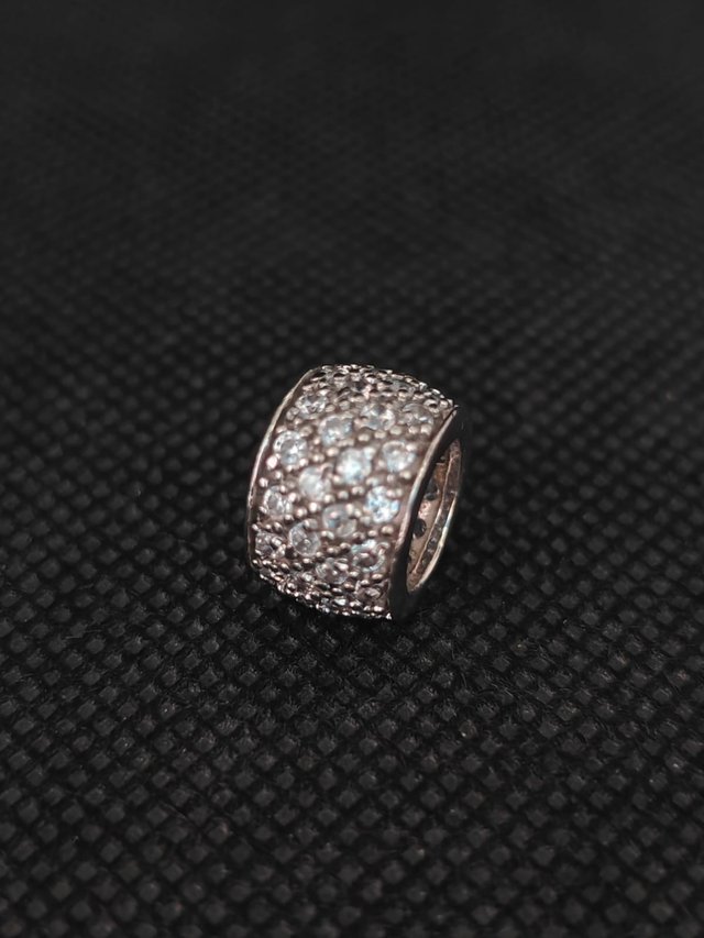 Charm de plata 925 ancho circonitas051-03-00727
