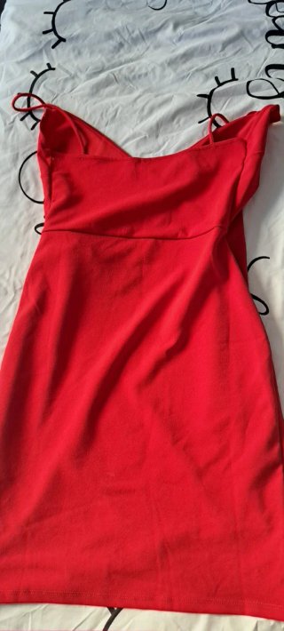 Vestido Rojo de Tirantes Talla 36