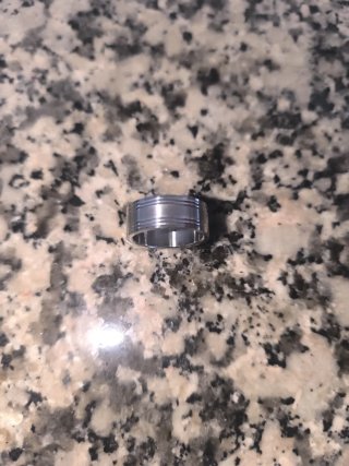 Anillo de Acero( más regalo)