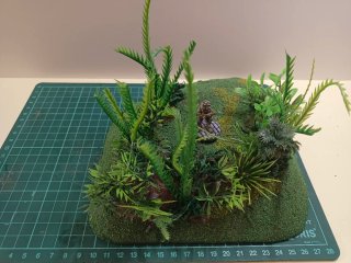Colina de selva para escenografía