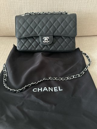 Bolso Chanel Negro Matelassé