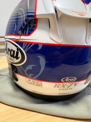 Casco Arai RX-7V Pedrosa