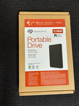 Disco Duro Externo Seagate 1TB Portátil
