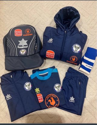 Conjunto de Fútbol Luanvi con Mochila