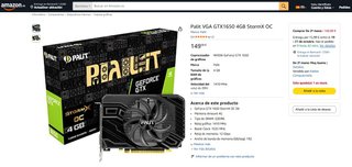 Ordenador GAMING: Intel i5-4670+GTX 1650 4GB GDDR6